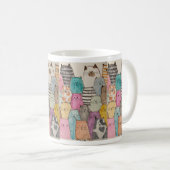 Mug Chat! Chat! Chat! (Devant droit)