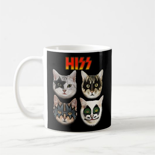 Mug Chat Chat Chat Chat Propriétaire Chat Humour Chat (Gauche)