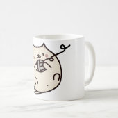 Mug chat, chaton, balle (Devant droit)