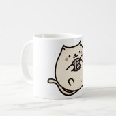 Mug chat, chaton, balle (Devant gauche)