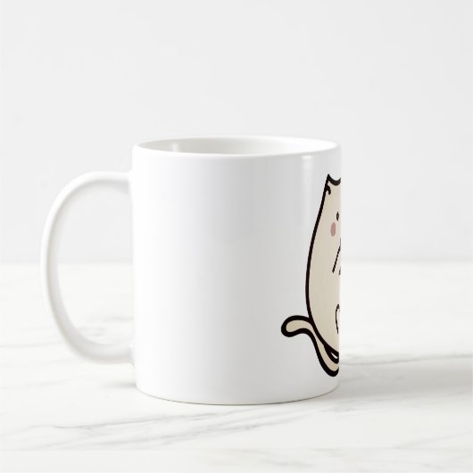 Mug chat, chaton, balle (Gauche)