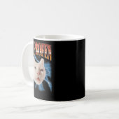Mug Chat Chaton Ibuprofène Drôle Rétro Graphique Mème (Devant gauche)