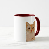 Mug Chat Chaton Mignon Chat (Devant droit)