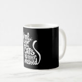 Mug Chat Chats Animaux Amoureux de les chats Kitten Cu (Devant droit)