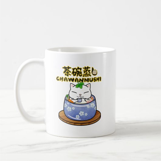 Mug Chat Chawanmushi japonais (Gauche)