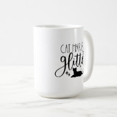 Mug Chat cheveux est ma Parties scintillant (Devant droit)