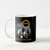 Mug Chat Chien Bigfoot Éclipse Gles Éclipse Solaire To (Gauche)