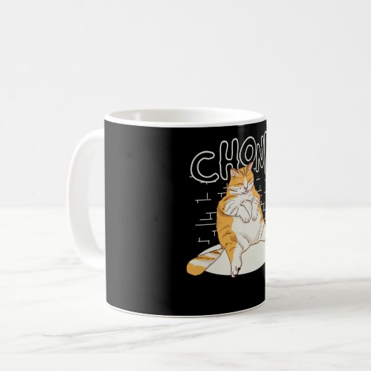 Mug Chat Chonk Chonk Chonky Meme Chonker Chat (Devant gauche)