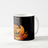 Mug Chat Citrouille (Devant droit)
