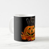 Mug Chat Citrouille (Devant gauche)