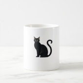Mug Chat Classique Dos Arché � Silhouette Halloween Vi (Centre)