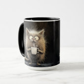 Mug Chat Coffee Buzz (Devant gauche)