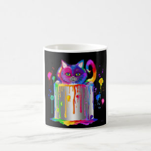 Mug Chat coloré