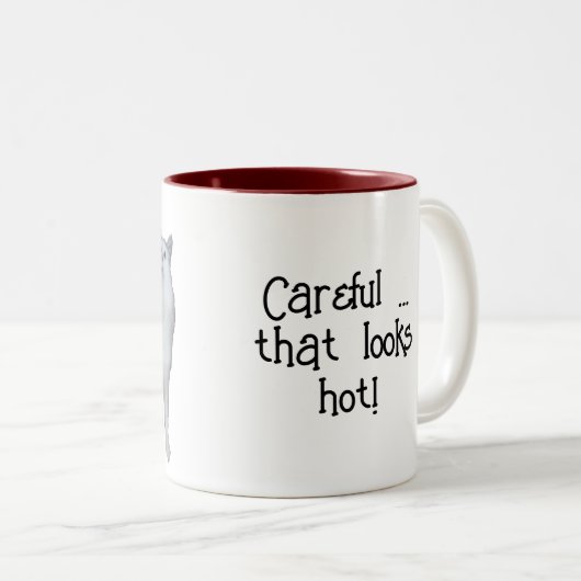 Mug - Chat concerné (Devant droit)