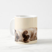 Mug Chat Confortable Siamois (Devant gauche)
