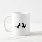 Mug chat contre t-rex (Gauche)
