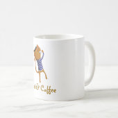 Mug Chat Cool français (Devant droit)