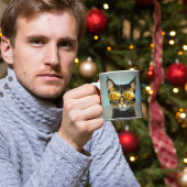 Mug Chat cool monogrammed personnalisé chats cadeau