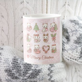 Mug Chat Coquette Kawaii Noël