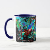 Mug Chat cosmique Lambda (Gauche)