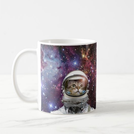 Mug Chat Cosmonaut (Gauche)