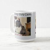 Mug Chat couché (Devant gauche)