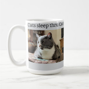Mug Chat couché