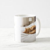 Mug Chat couché confortable (Devant droit)