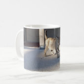 Mug Chat courageux (Devant gauche)