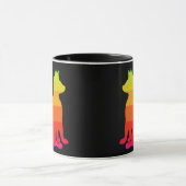 Mug Chat CricketDiane d'amusement d'arc-en-ciel de (Centre)