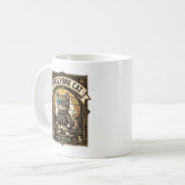 Mug Chat Cyberpunk Chat Cyberpunk Vintage (Devant gauche)
