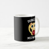 Mug Chat D20 RPG Mowster Funny-Nerdy Imaginaire G (Devant droit)