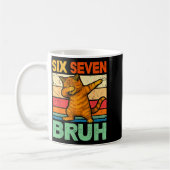 Mug Chat Dabbing Bruh 67 Mème 6 7 Six Sept (Gauche)