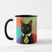 Mug Chat d'affaires (Gauche)