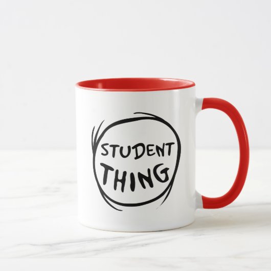 Mug Chat dans la chose Casquette une chose deux chose  (Droite)