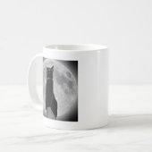 Mug Chat dans la lune (Devant gauche)