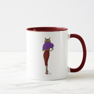 Mug Chat dans la robe rouge