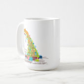 Mug Chat Dans L'Arbre De Noël (Devant gauche)