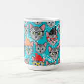 Mug Chat dans le casquette (Centre)