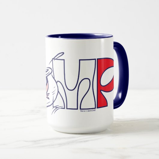 Mug Chat dans le Casquette | Bump (Devant droit)