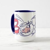 Mug Chat dans le Casquette | Bump (Devant gauche)