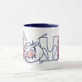 Mug Chat dans le Casquette | Bump (Centre)
