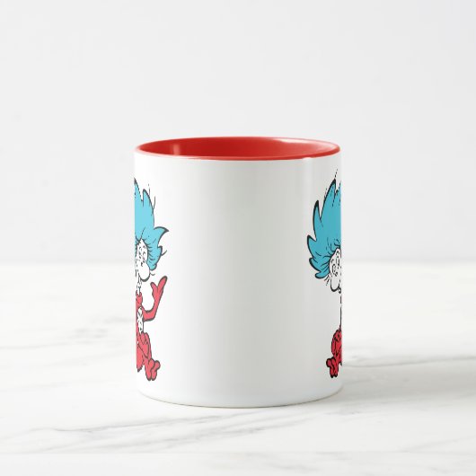 Mug Chat dans le Casquette Chose Un & Chose Deux (Centre)