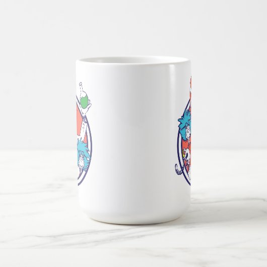 Mug Chat dans le Casquette & Lab Tech One Lab Tech Two (Centre)