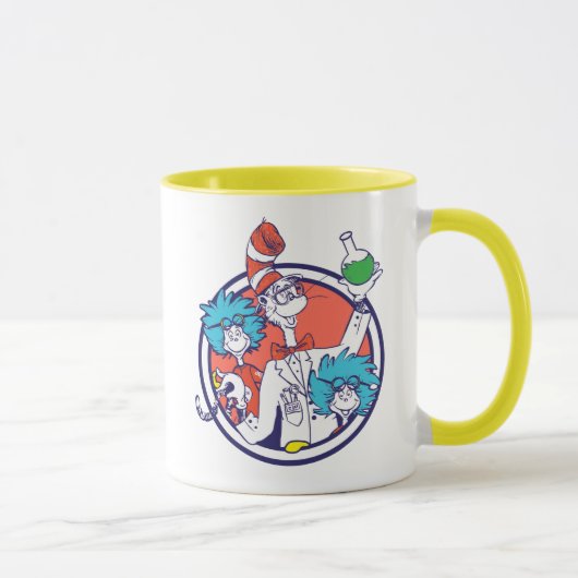 Mug Chat dans le Casquette & Lab Tech One Lab Tech Two (Droite)