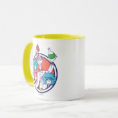 Mug Chat dans le Casquette & Lab Tech One Lab Tech Two (Devant gauche)