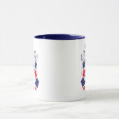 Mug Chat dans le Casquette | Lecture de livres (Centre)