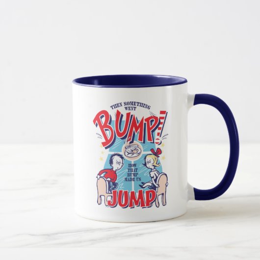 Mug Chat dans le Casquette | Puis Quelque Chose A Bomb (Droite)