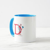 Mug Chat dans le Chapeau Équilibre Monogramme D (Devant gauche)