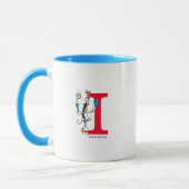 Mug Chat dans le Chapeau Équilibre Monogramme I (Gauche)